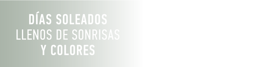 DÍAS SOLEADOS LLENOS DE SONRISAS Y COLORES - OFFCORSS