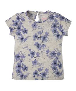 Camiseta-manga-corta-Ropa-bebe-nina-Gris