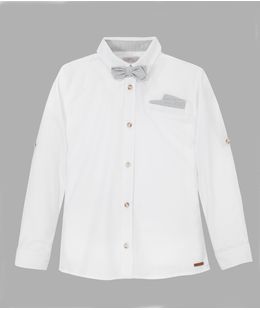 Camisa-manga-larga-Ropa-nino-Blanco