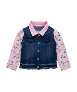 Chaqueta-Ropa-recien-nacido-nina-Indigo-medio