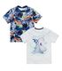 Set-x2-camisetas-Ropa-bebe-nino-Azul