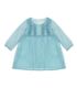 Vestido-manga-larga-Ropa-recien-nacido-nina-Azul