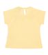 Camiseta-manga-corta-Ropa-bebe-nina-Amarillo