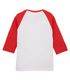 Camiseta-manga-3-4-Ropa-bebe-nino-Rojo