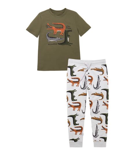 Pijama-Ropa-bebe-nino-Verde