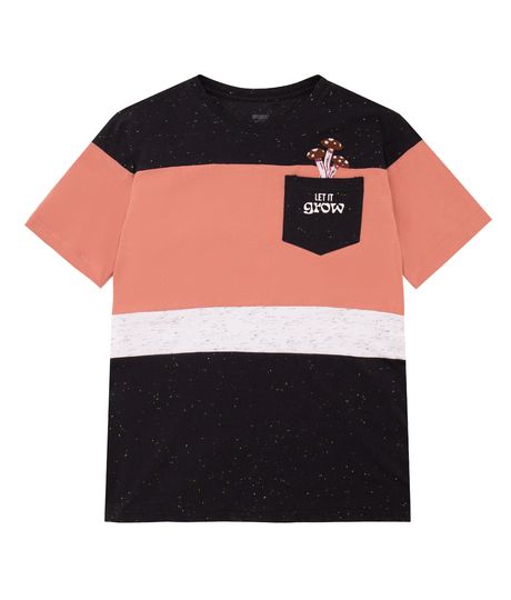 Camiseta-manga-corta-Ropa-nino-Naranja