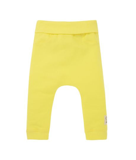 Pantalon-de-sudadera-Ropa-recien-nacido-nino-Amarillo