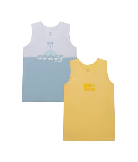 Set-x2-camisetas-Ropa-nino-Azul