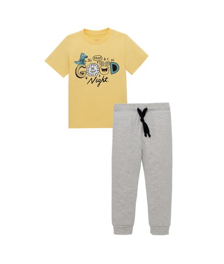 Pijama-Ropa-bebe-nino-Gris