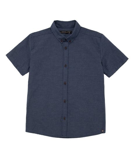 Camisa-manga-corta-Ropa-nino-Azul