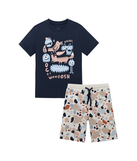 Pijama-Ropa-bebe-nino-Azul