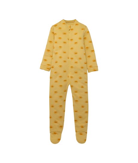 Pijama-enterizo-Ropa-bebe-nino-Amarillo
