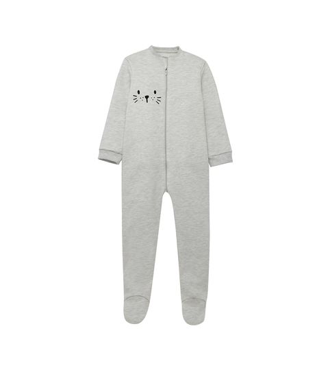 Pijama-enterizo-Ropa-bebe-nino-Gris