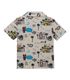 Camiseta-manga-corta-tipo-polo-con-graficos-para-bebe-niño-Ropa-bebe-nino-Cafe