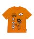 Camiseta-manga-corta-con-grafico-para-bebe-niño-Ropa-bebe-nino-Naranja