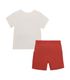 Conjunto-de-camiseta-manga-corta---bermuda-para-recien-nacidos-Ropa-recien-nacido-nino-Rojo