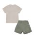 Conjunto-de-camiseta-manga-corta---falda-short-para-bebe-niña-Ropa-bebe-nina-Verde