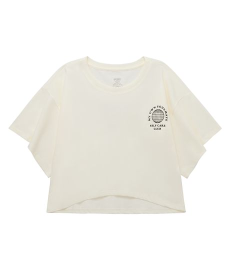 Camiseta-manga-corta-para-niña-Ropa-nina-Amarillo