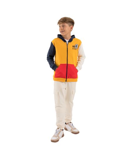Pantalon-de-sudadera-para-niño-Ropa-nino-Cafe