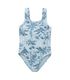 Vestido-de-baño-entero-manga-sisa-para-niña-Ropa-nina-Azul