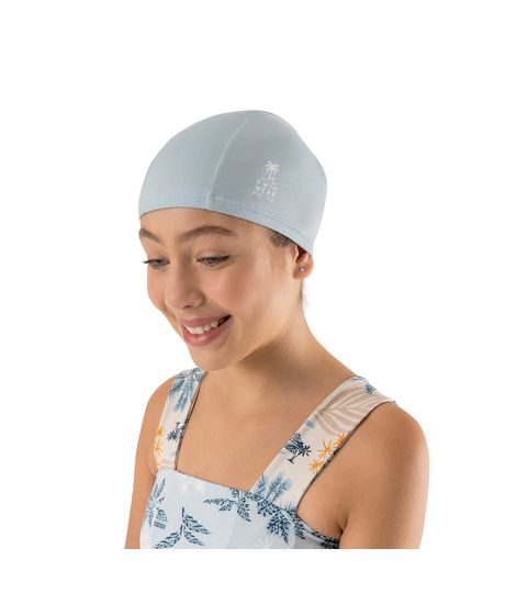 Gorro-de-baño-para-niños-unisex-Accesorios-Azul