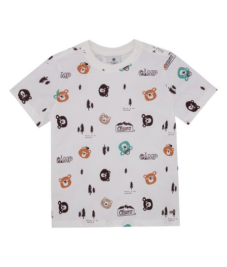 Camiseta-manga-corta-para-bebe-niño-Ropa-bebe-nino-Gris
