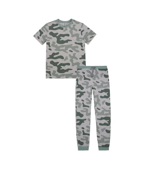 Pijama-conjunto-para-niño-Ropa-nino-Verde