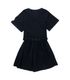 Vestido-manga-corta-para-niña-Ropa-nina-Gris