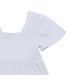 Camisa-manga-corta-crop-para-niña-Ropa-nina-Blanco