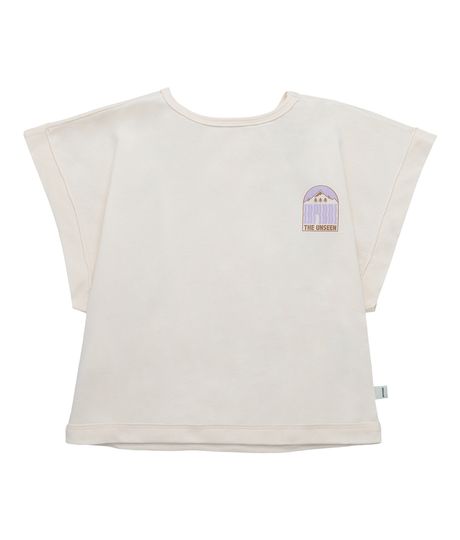 Camiseta-manga-corta-para-niña-Ropa-nina-Cafe