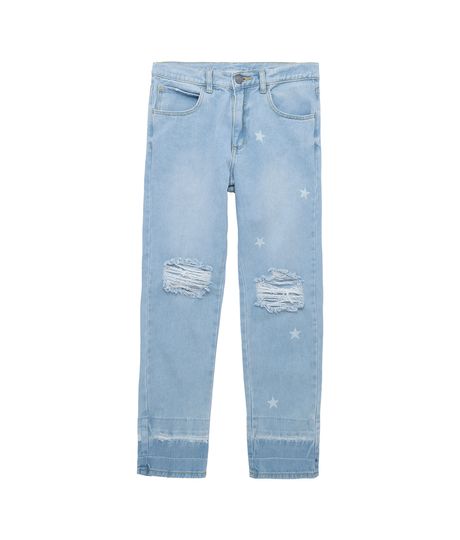 Jean-silueta-boyfriend-par-niña-Ropa-nina-Indigo-claro