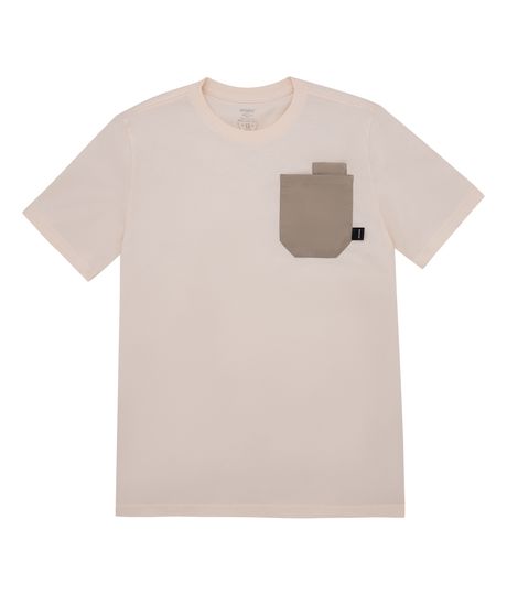 Camiseta-manga-corta-con-bolsillo-para-niño-Ropa-nino-Cafe