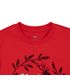 Camiseta--con-grafico-de-navidad-para-niña-Ropa-nina-Rojo