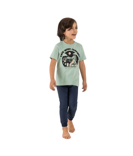 Outlet Ropa bebe nino Verde Pijamas VersionMobile