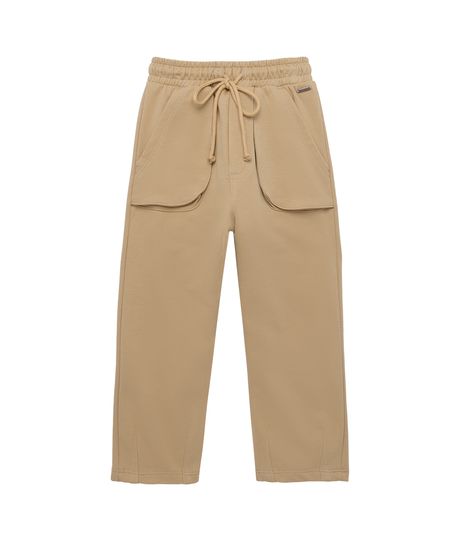 Pantalon-silueta-cargo-para-bebe-niña-Ropa-bebe-nina-Cafe