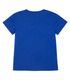 Camiseta-manga-corta-comprimida-para-niñas-Ropa-nina-Azul