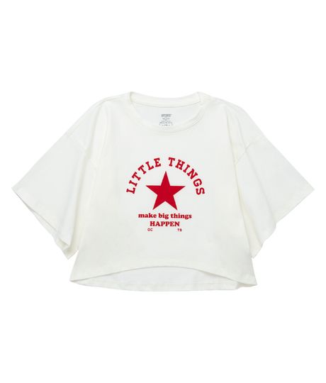Camiseta-manga-corta-para-niñas-Ropa-nina-Gris