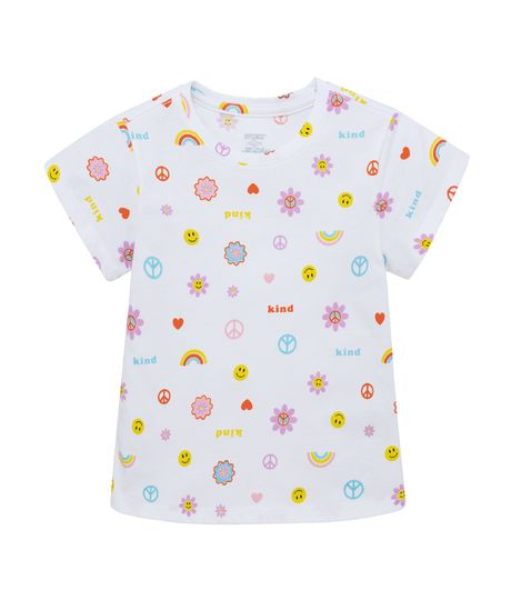 Camiseta-manga-corta-para-bebe-niña-Ropa-bebe-nina-Gris