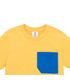 Camiseta-manga-corta-para-bebe-niño-Ropa-bebe-nino-Amarillo