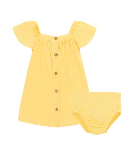 Vestido para niña online recien nacida