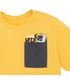 Camiseta-manga-corta-para-niño-Ropa-nino-Amarillo
