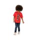Camiseta-manga-corta-para-niño-Ropa-nino-Rojo