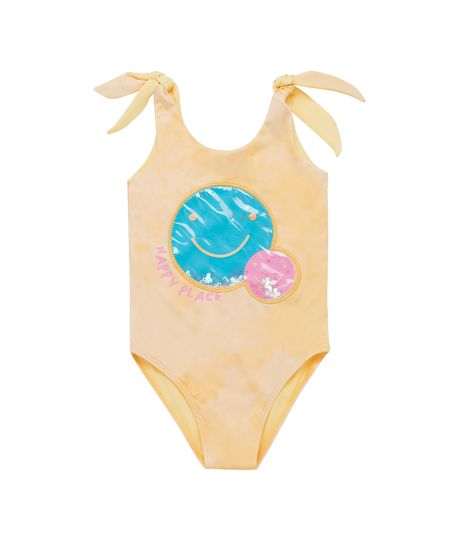 Vestido-de-baño-entero-para-bebe-niña-Ropa-bebe-nina-Amarillo
