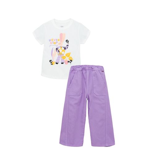 Conjunto-largo-de-camiseta---pantalon-para-bebe-niña-Ropa-bebe-nina-Gris