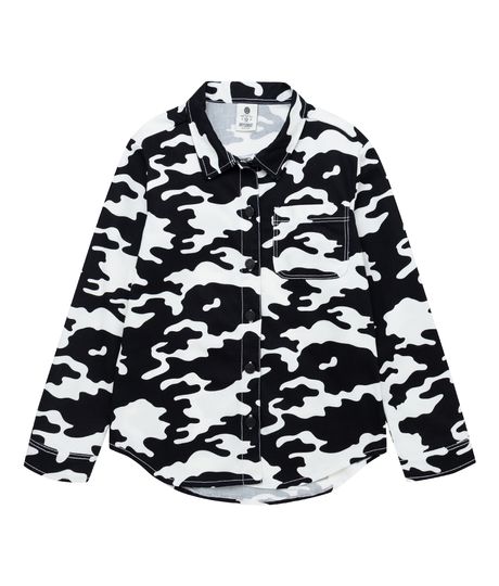 Camisa-manga-larga-para-niña-Ropa-nina-Blanco