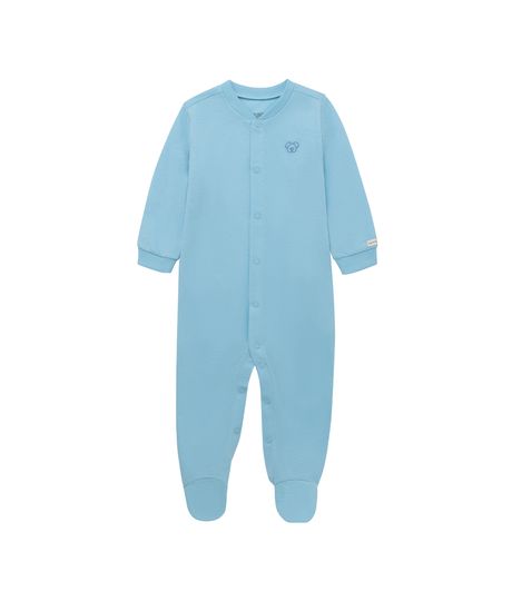 Pijama-enterizo-de-piecitos-para-recien-nacido-unisex-Ropa-recien-nacido-nino-Azul