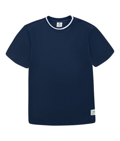 Camiseta-manga-corta-para-niño-Ropa-nino-Azul