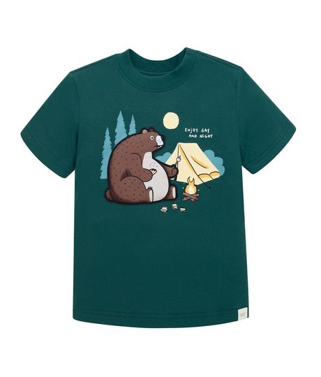 Camiseta-manga-corta-con-grafico-divertido-para-bebe-niño