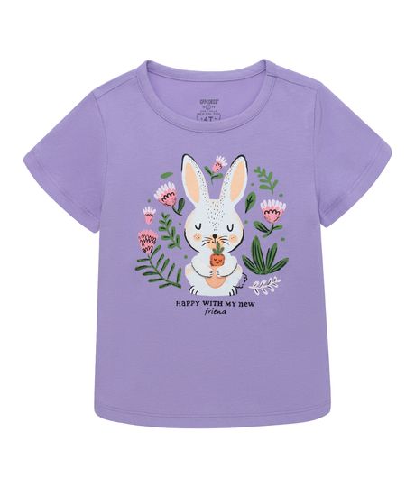 Camiseta-manga-corta-para-bebe-niña-Ropa-bebe-nina-Morado