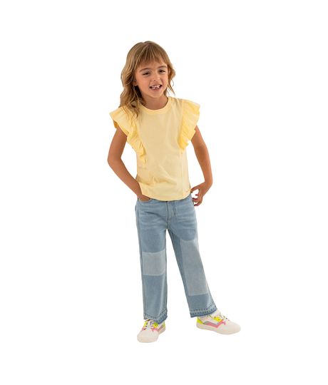 Ropa bebe nina - Camisetas 6 Amarillo – VersionMobile